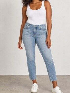 Joe's Jeans Straight Ankle 1271 everyday cigarette light Blue Midrise W28